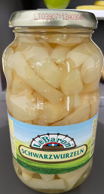 Schwarzwurzeln eingelegt front packaging