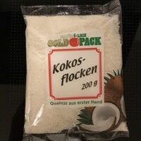 Kokosflocken front packaging