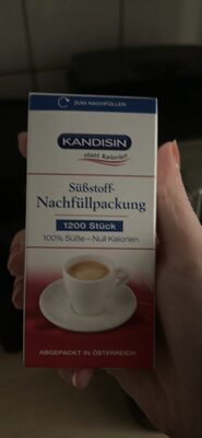 Süßstoff-Nachfüllpackung