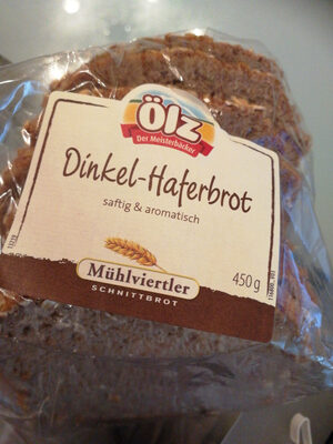 Dinkel Haferbrot front packaging