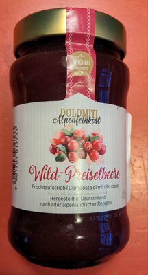 Wild Preiselbeer Konfitüre