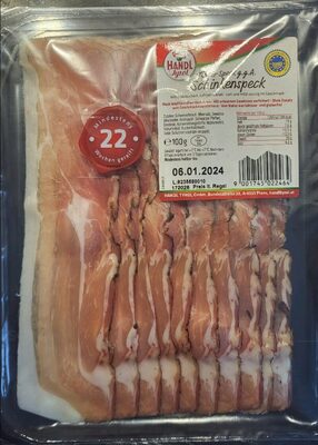 Tiroler Speck front packaging