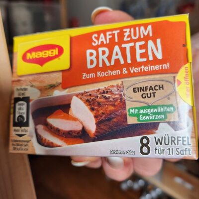 Saft zum Braten 8 Würfel