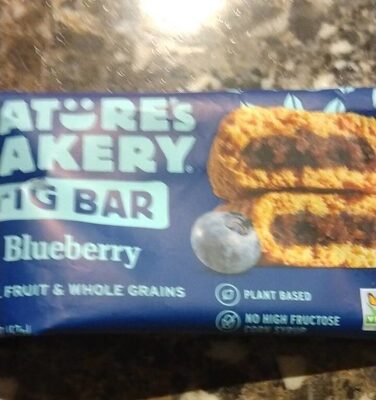 Blueberry Fig Bar front packaging
