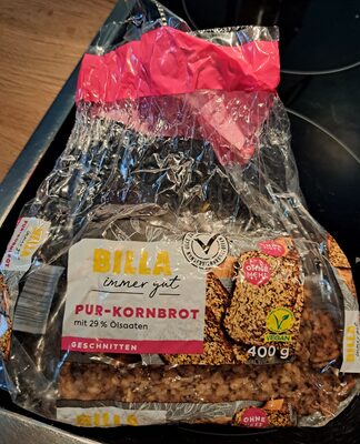 Pur kornbrot front packaging