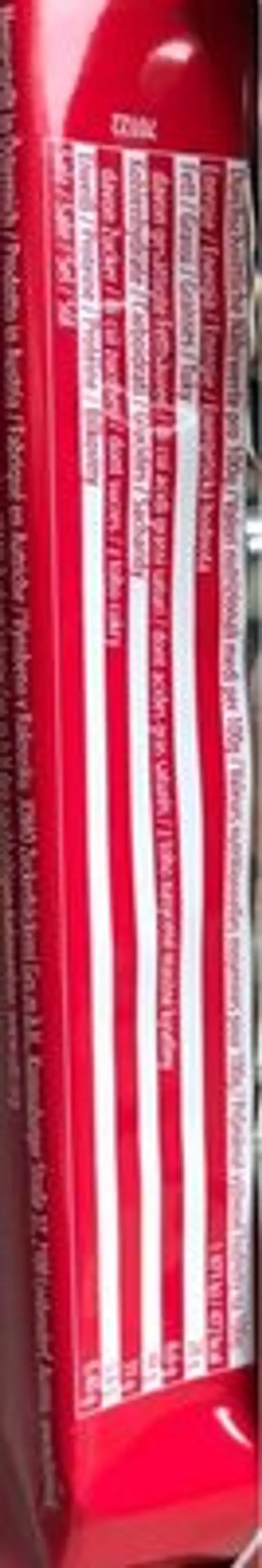 Herrenkuchen nutrition facts table