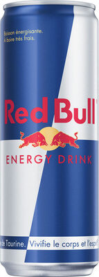 Boisson énergisante front packaging