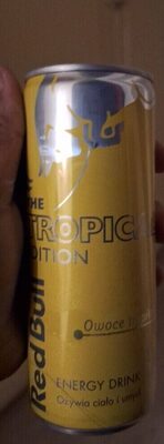 Red Bull tropical 0,25 front packaging