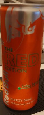Energy Drink Sabor Melancia The Red Edition