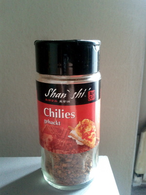 Shan`shi Chilies gehackt