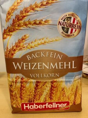 Weizenmehl Vollkorn