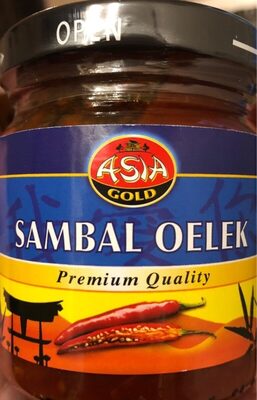 Pikantes Sambal Oelek 200g Glas Asia Gold