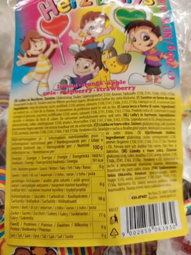 woogle ingredients label
