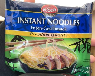 Instant Noodles Enten Geschmack
