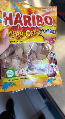 Haribo happy cola kwasne