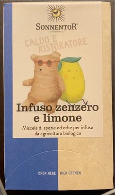 Infuso zenzero e limone