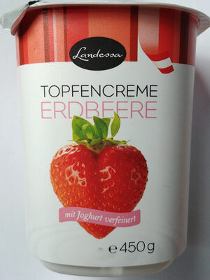 Topfen-Joghurt-Creme Erdbeere