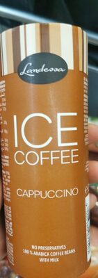 Ice coffee cappuccino