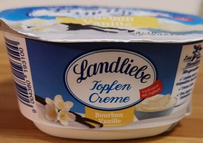 Topfencreme Vanille