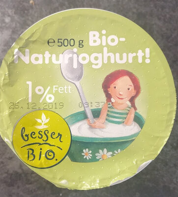 Bio-Naturjoghurt!