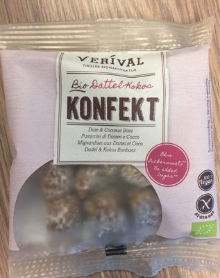 Bio Dattel Kokos Konfekt
