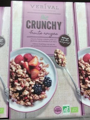 Crunchy Fruits Rouges front packaging
