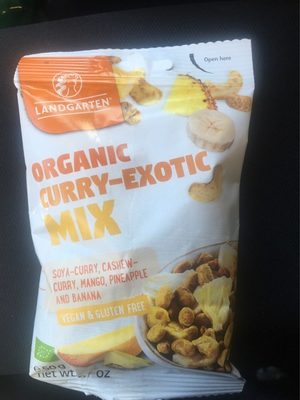 Organic curry-exotic mix