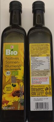 Natives Sonnenblumenöl
