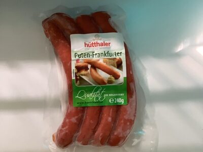 Putenfrankfurter 🌭 front packaging