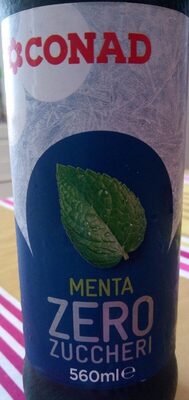Conad Menta ZERO ZUCCHERI front packaging