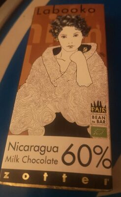 Nicaragua milk chocolate 60%