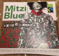 Zotter Chocolate Mitzi Blue "Rock `N Roses" Chocolate