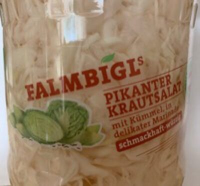 Pikanter Krautsalat front packaging