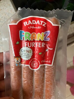 Franzfurter (hautlos) front packaging