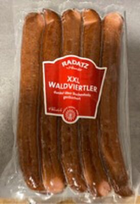 XXL Waldviertel Wurst front packaging
