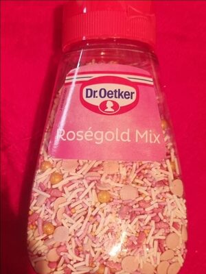 Roségold Zuckerdeko