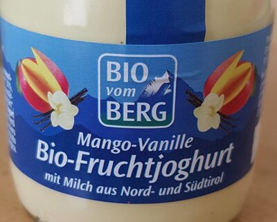 Bio Joghurt Mango-Vanille Glas