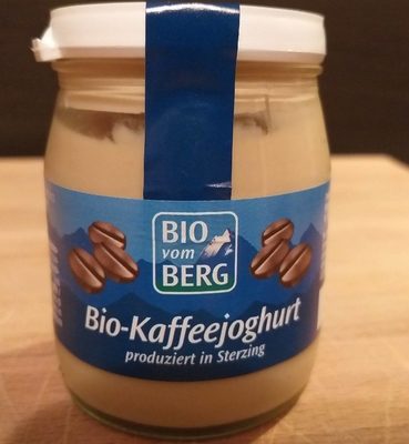 Bio Joghurt Kaffee Glas