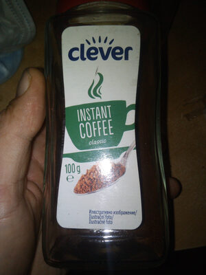 instant coffee front packaging