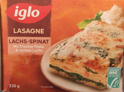 Lasagne Lachs-Spinat