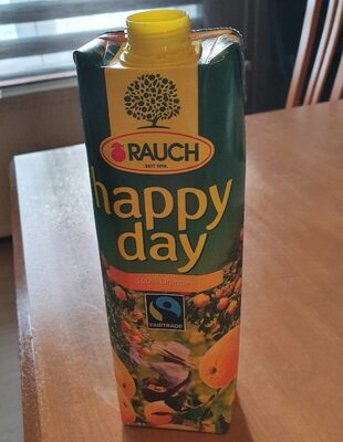Rauch- Happy Day- 100% Orange, Fairtrade- 1l