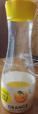 Juice bar orange