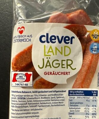 Landjäger geräuchert