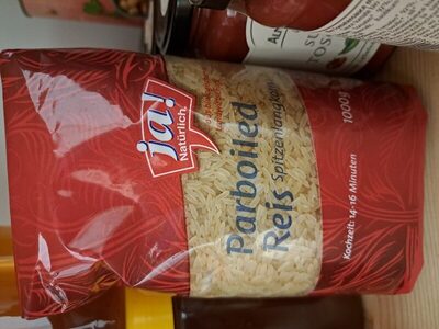Parboild Reis front packaging