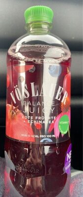 Balance Juicy Rote Früchte + Echinacea front packaging