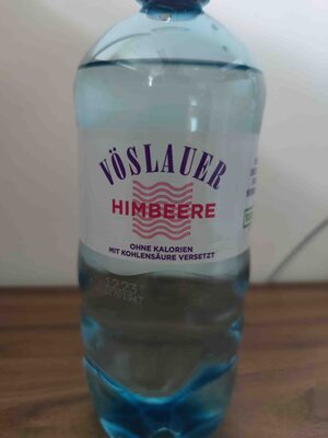 Mineralwasser Himbeere front packaging
