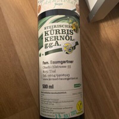 Steirisches Kürbiskernöl