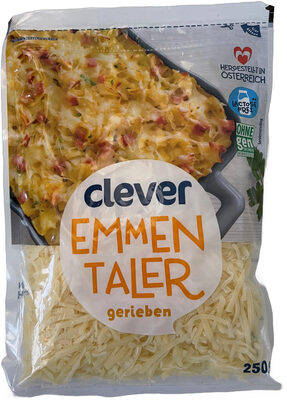 Emmentaler gerieben