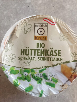 Bio Hüttenkäse Schnittlauch 20%