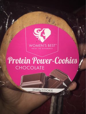 Protéines power cookies chocolat front packaging